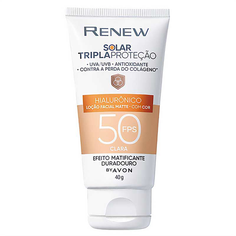 Protetor Solar Com Cor Clara