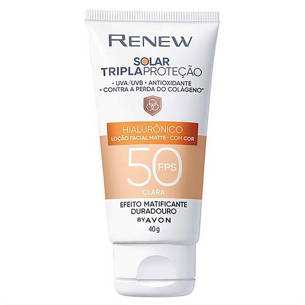 Protetor Solar Com Cor Clara