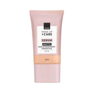 Tratamake Avon Makeup+Care Base Serum Acabamento Matte Fps 30
