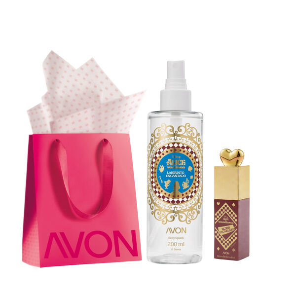 Presente Alice Body Splash Escarlate Especial