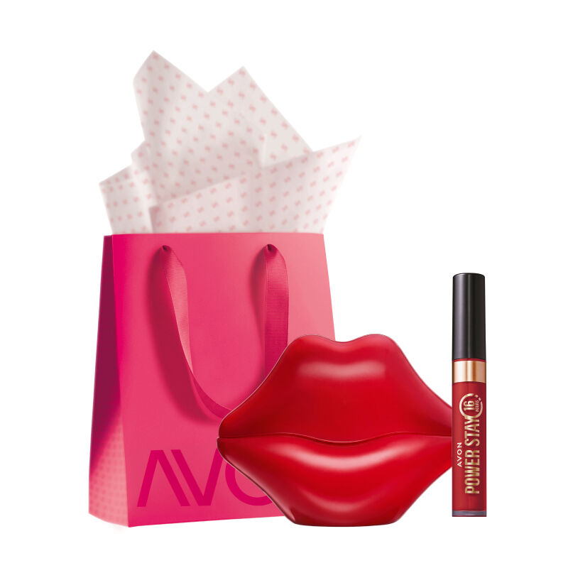 Presente Power Stay Duo Especial Quase Vermelho