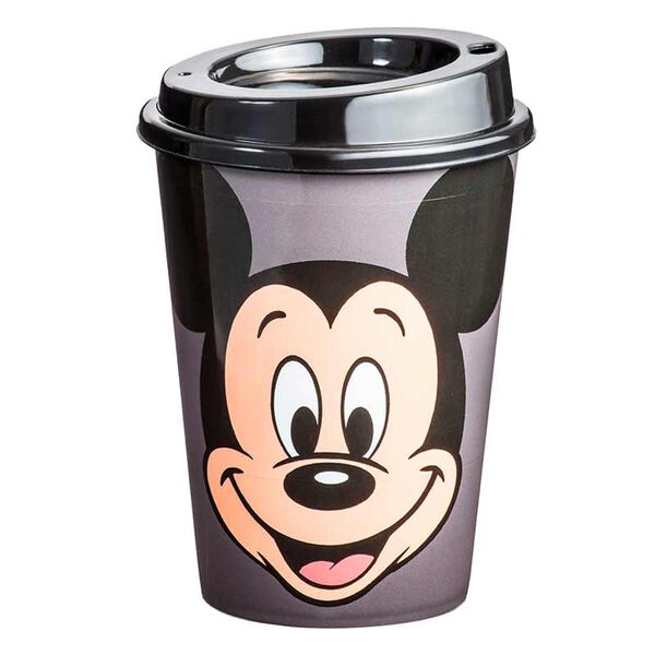 Copo Com Tampa Mickey