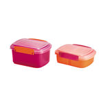 Kit 2 Potes Com Travas Coloridas