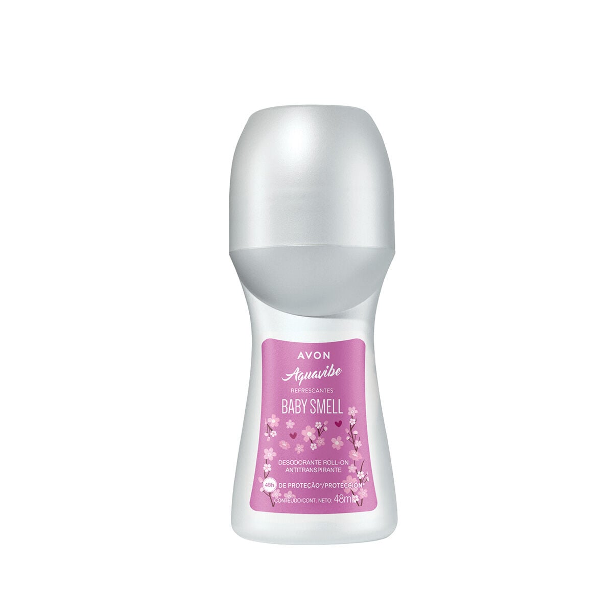 Desodorante Antitranspirante Roll-On Aquavibe Refrescantes Baby Smell