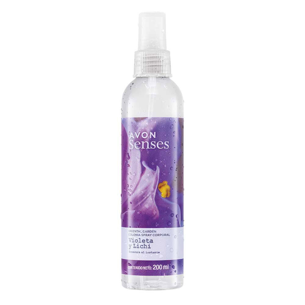 Colonia en spray corporal Violeta y Lichi | Avon