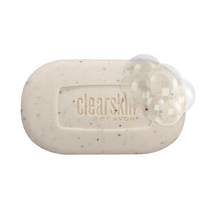 Jabón exfoliante en barra para piel grasa