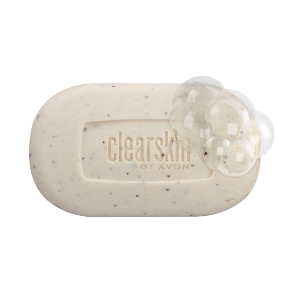 Jabón exfoliante en barra para piel grasa