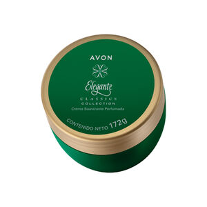 Elegante crema suavizante perfumada