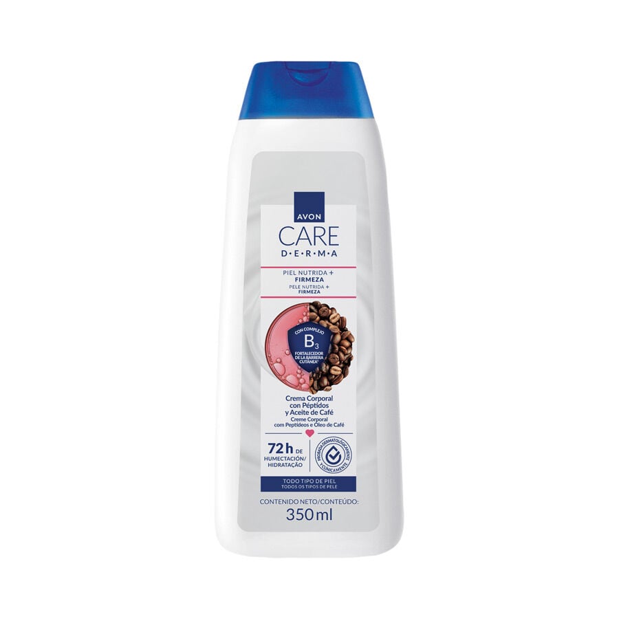 Crema Corporal con Péptidos y Aceite de Café | Avon Care Derma