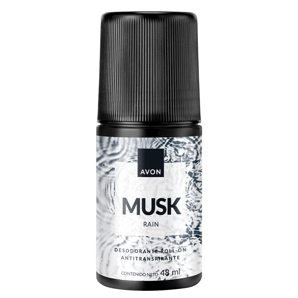 Musk Rain Desodorante Antitranspirante roll-on Lanzamiento | Musk