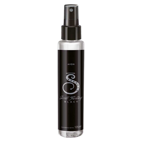 Colonia spray para El cuerpo Black | Secret Fantasy