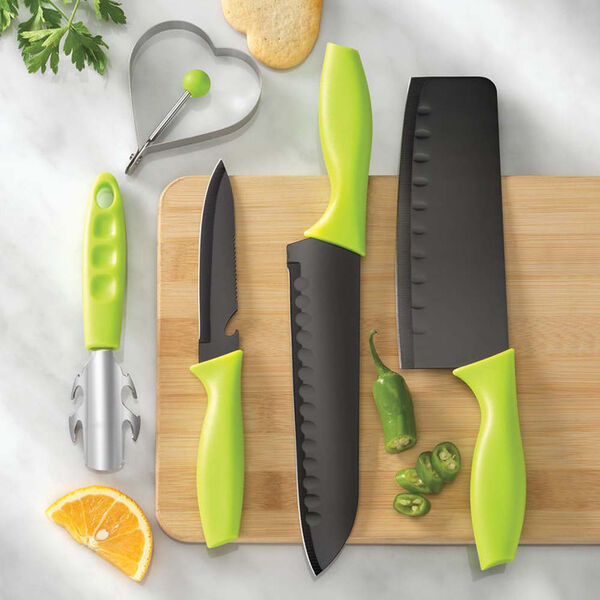 Juego de cuchillos y utencilios | Casa & Estilo