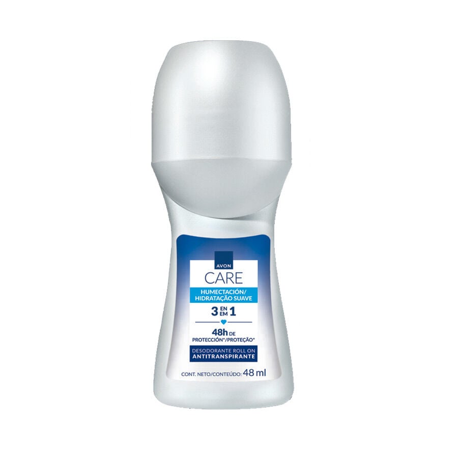 Desodorante Antitranspirante Humectación Suave Roll On 3 en 1 | Avon Care