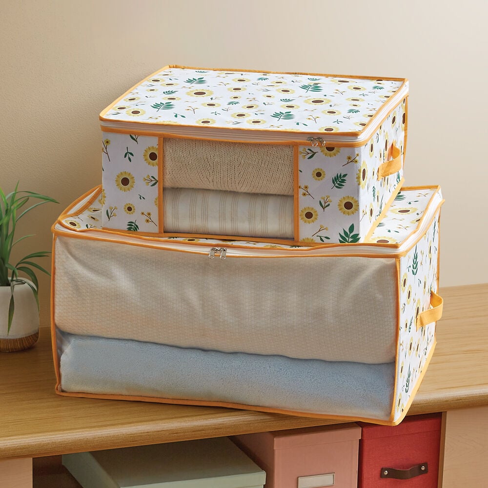 Juego de organizadores de girasoles | Casa & Estilo