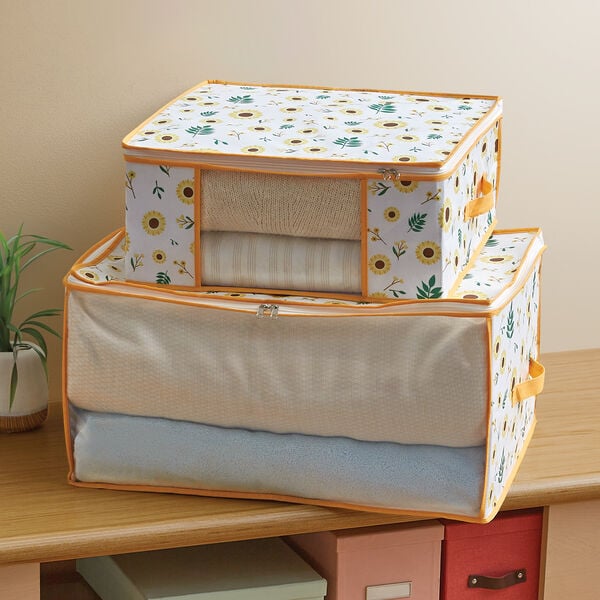 Juego de organizadores de girasoles | Casa & Estilo