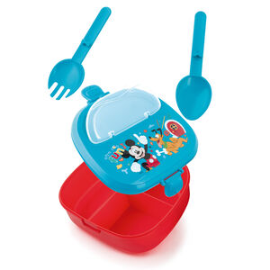 Contenedor con cubiertos mickey-amigos | Casa y estilo