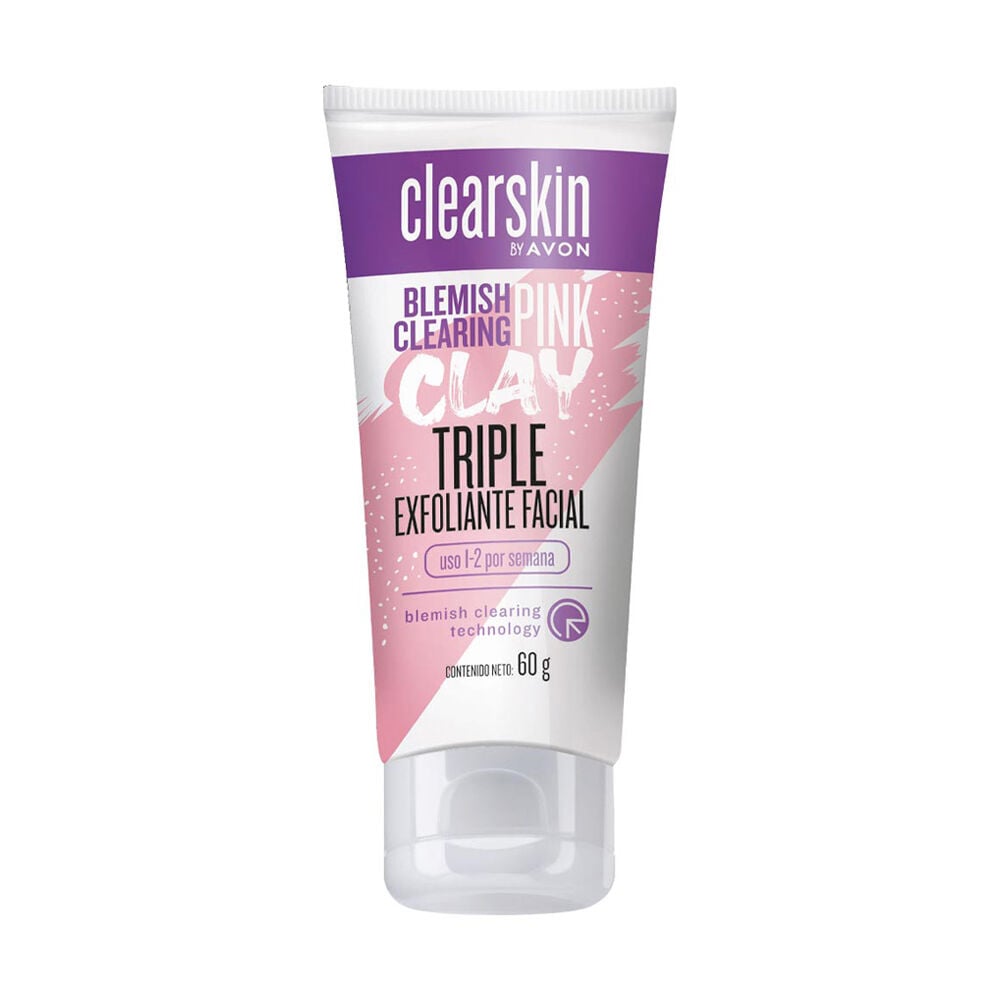 Triple exfoliante facial | Clearskin Blemish clearing pink clay
