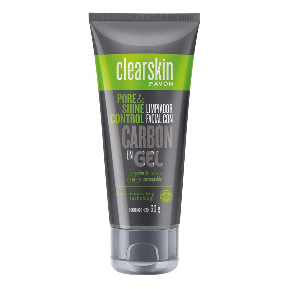 Limpiador Facial Con Carbón En Gel | Clearskin