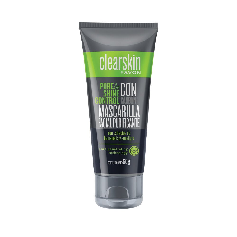 Mascarilla facial purificante con carbón*