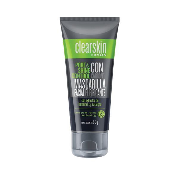 Mascarilla facial purificante con carbón*