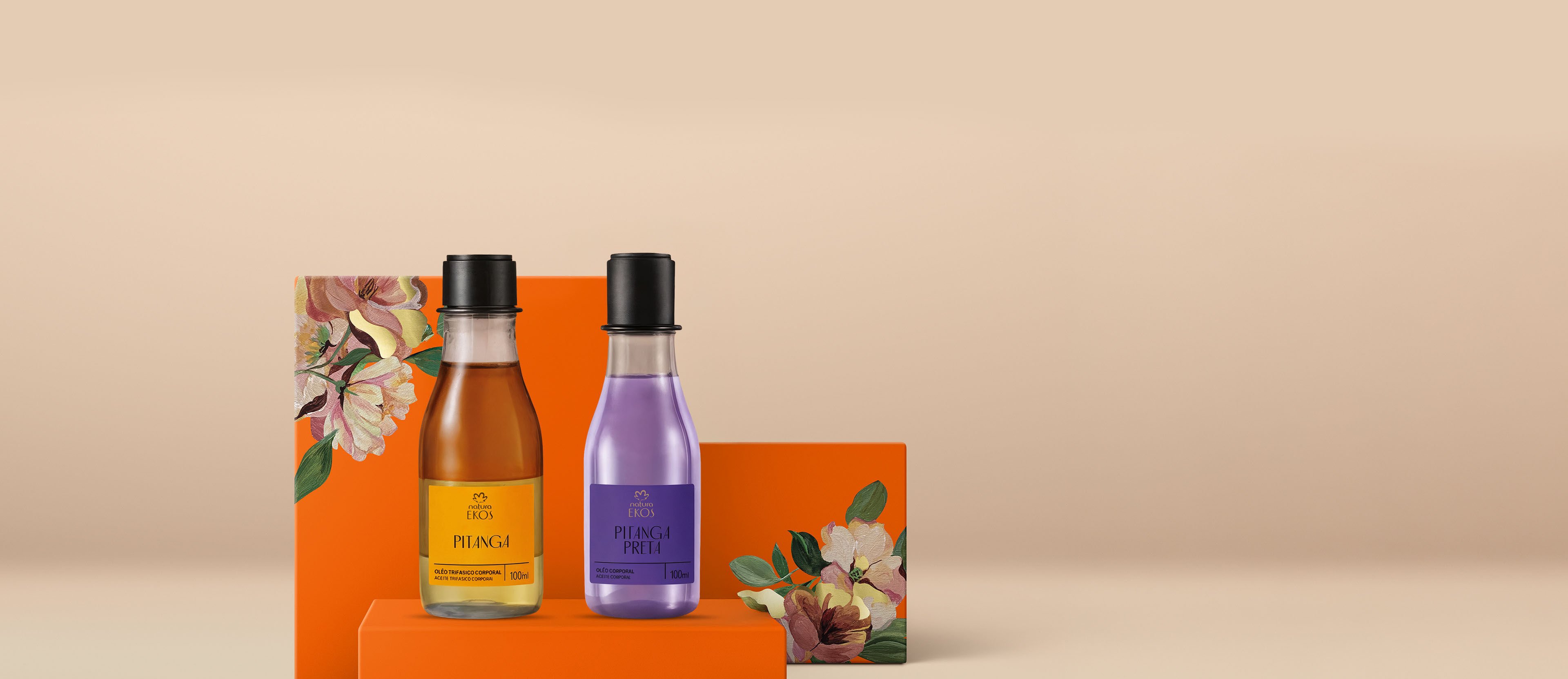 Regalo Madres Aceites corporales Ekos (1 aceite trifásico Pitanga + 1 aceite Pitanga Preta)