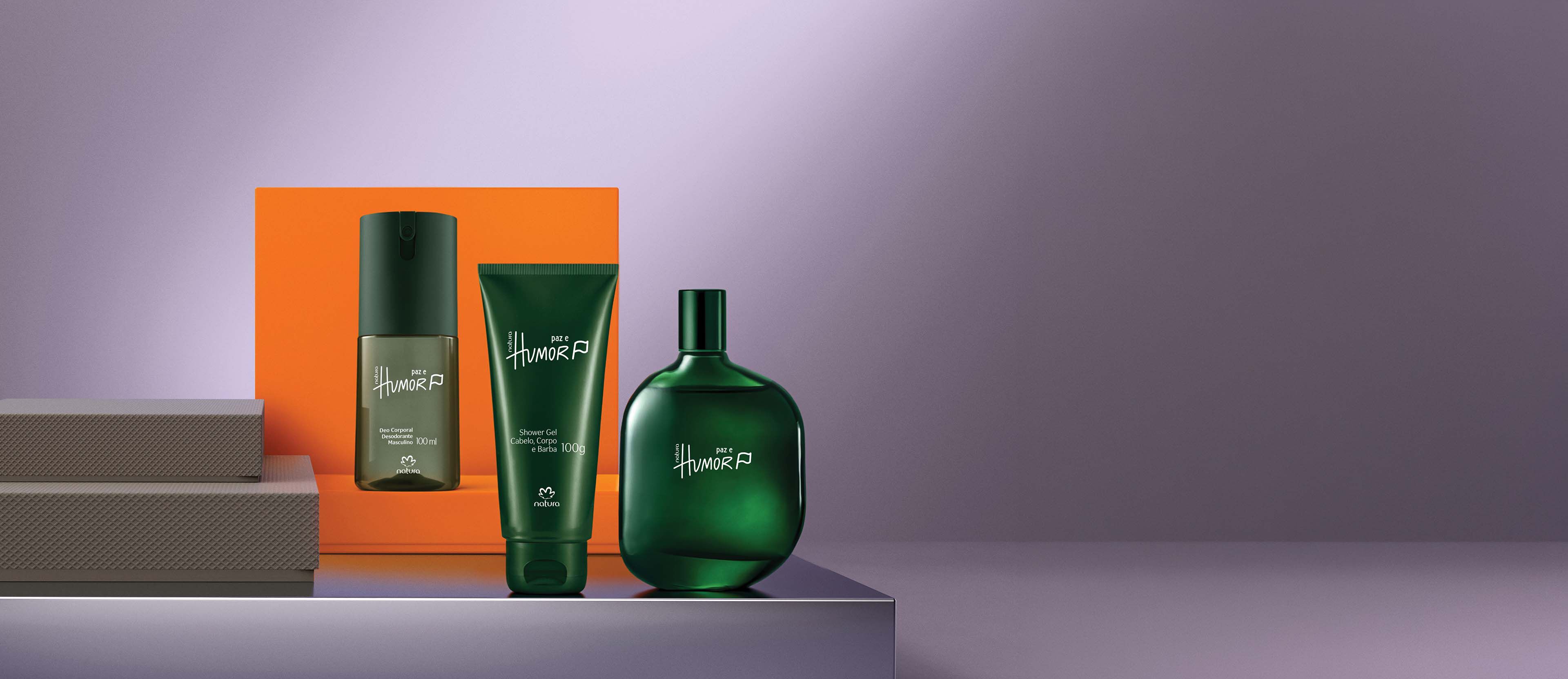Regalo Padres Eau de Toilette + Spray + Gel Paz e Humor