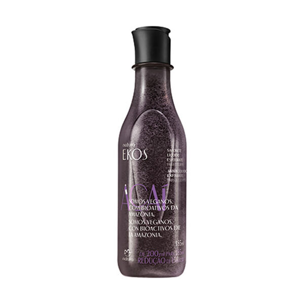 Jabón líquido exfoliante corporal açaí