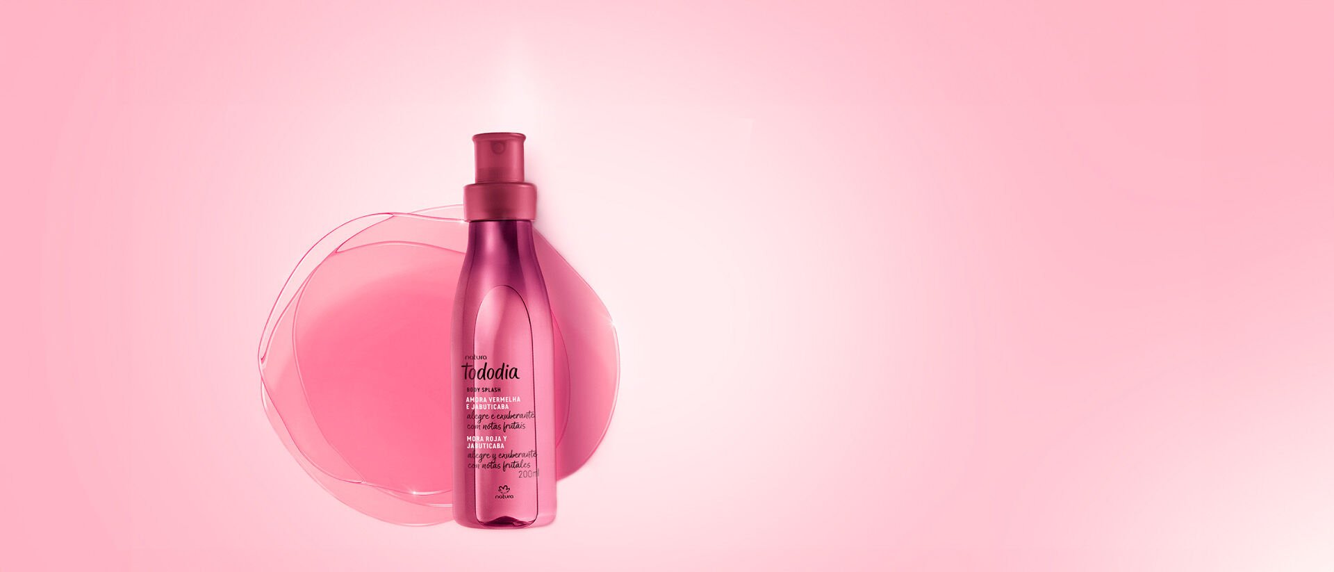 Body Splash Tododia Mora Roja y Jabuticaba 200 ml