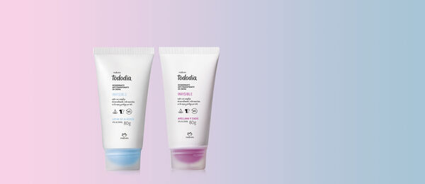 Kit Desodorante Antitranspirante en Crema Tododia Algodón y Avellana y Casis