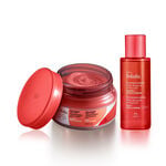 Kit Crema Merengue y Aceite Corporal Bifásico Natura Tododia Fresa y Vainilla Dorada
