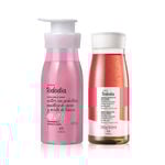 Kit Crema Corporal y Jabón Líquido Tododia Frambuesa y Pimienta Rosa