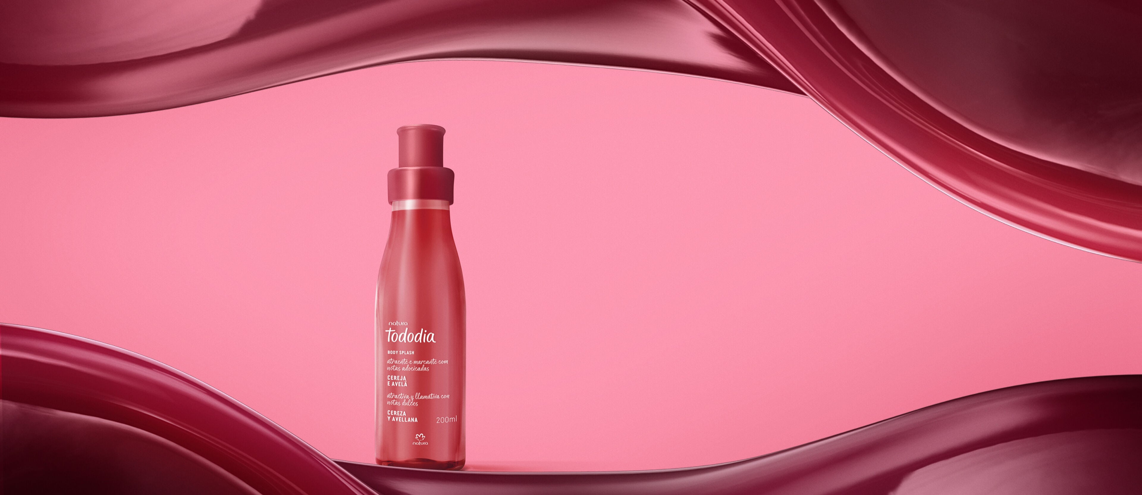 Body splash Cereza y Avellana Tododia 200ml