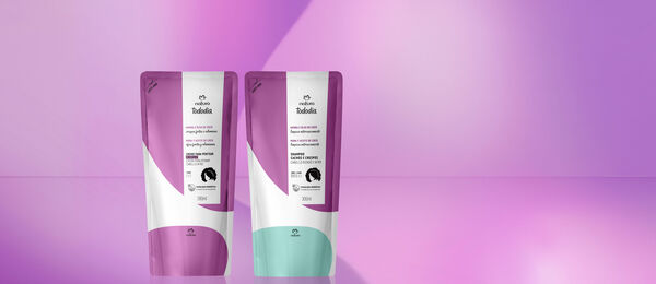 Kit Shampoo y Crema para Peinar Cabello Rizado Tododia Mora y Aceite de Coco (2 productos)