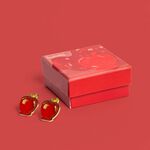 Aretes Manzana Caramelizada