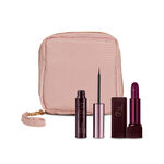 Regalo Madres Una con estuche + 1 delineador + 1 labial Violeta 8C