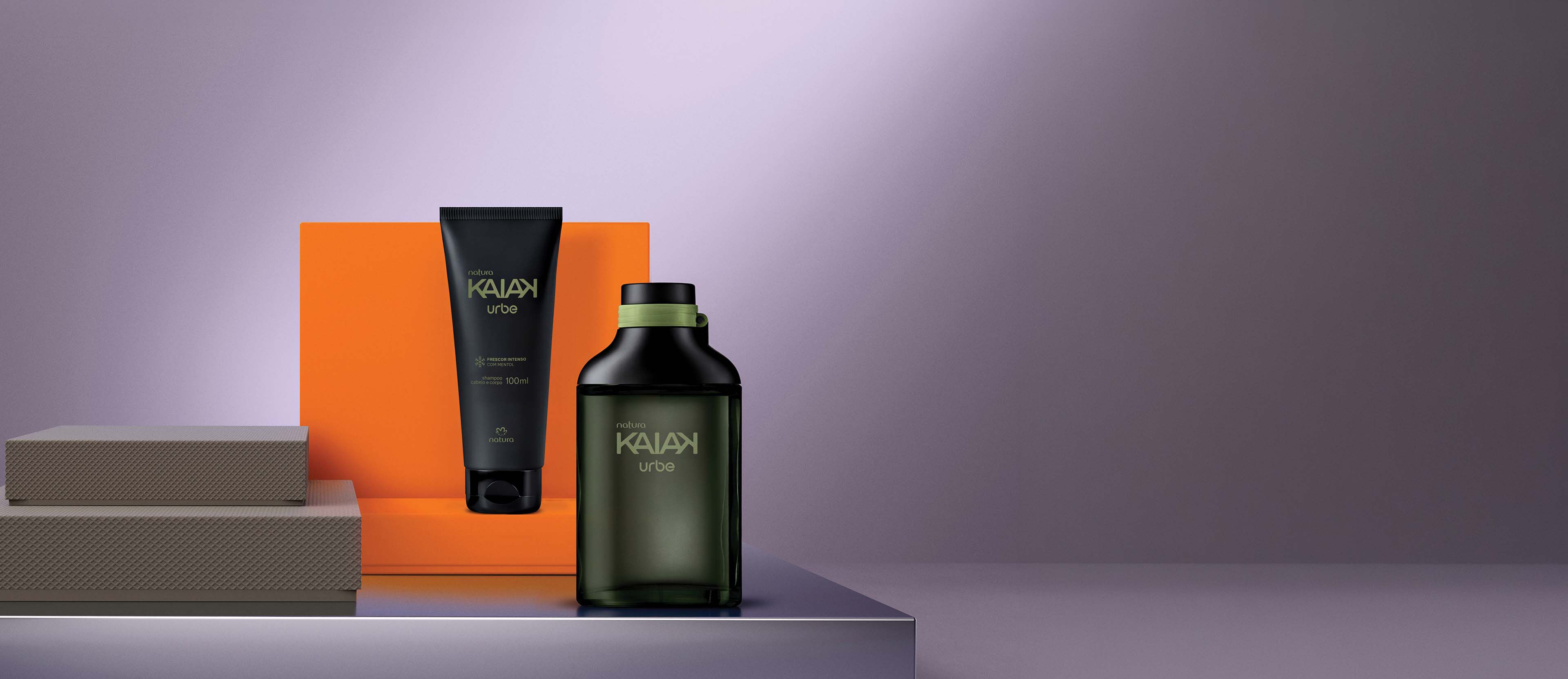 Regalo Padres Eau de Toilette + Shampoo Kaiak Urbe 100ml