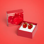 Aretes Manzana Caramelizada