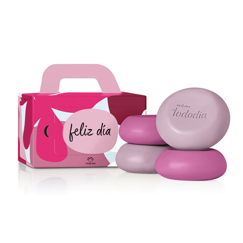 Caja con jabones en barra Tododia