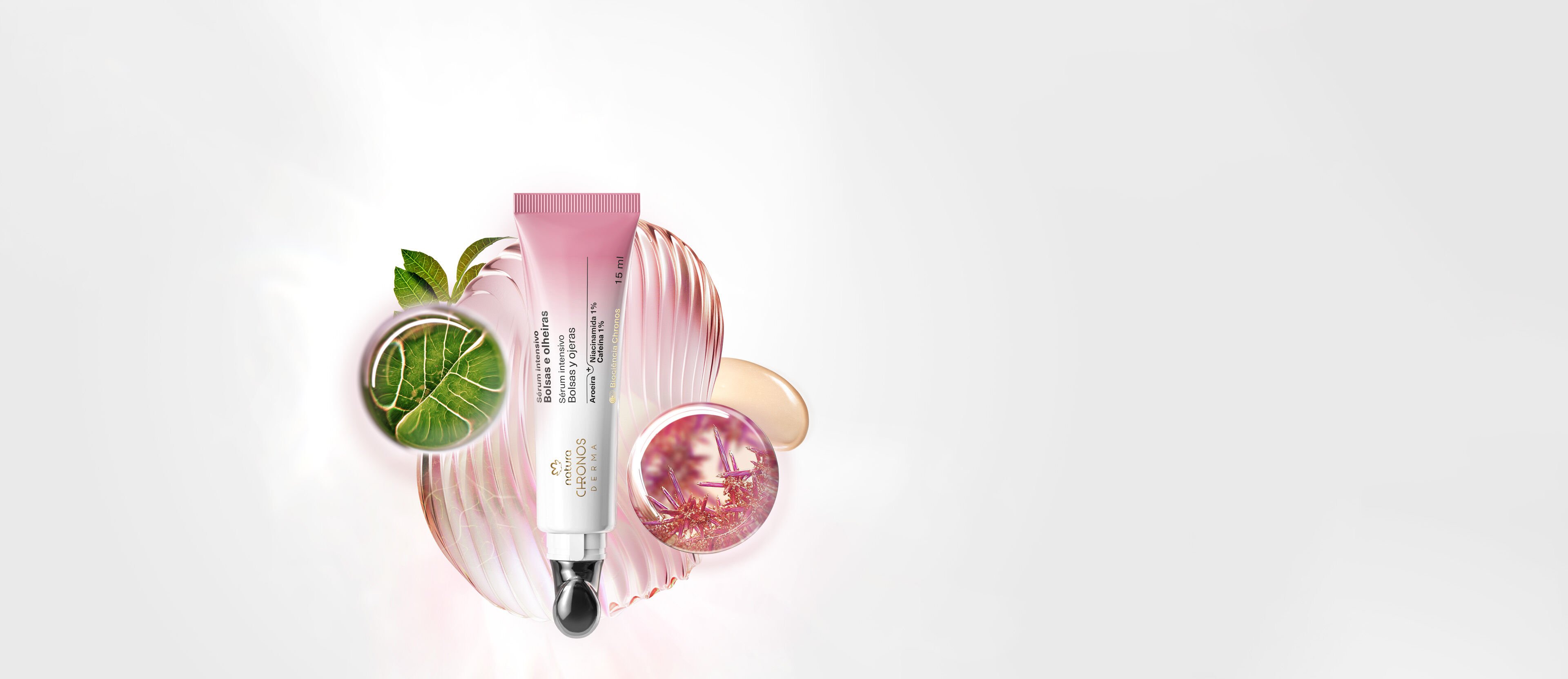 Sérum facial intensivo para bolsas y ojeras 15ml Chronos Derma