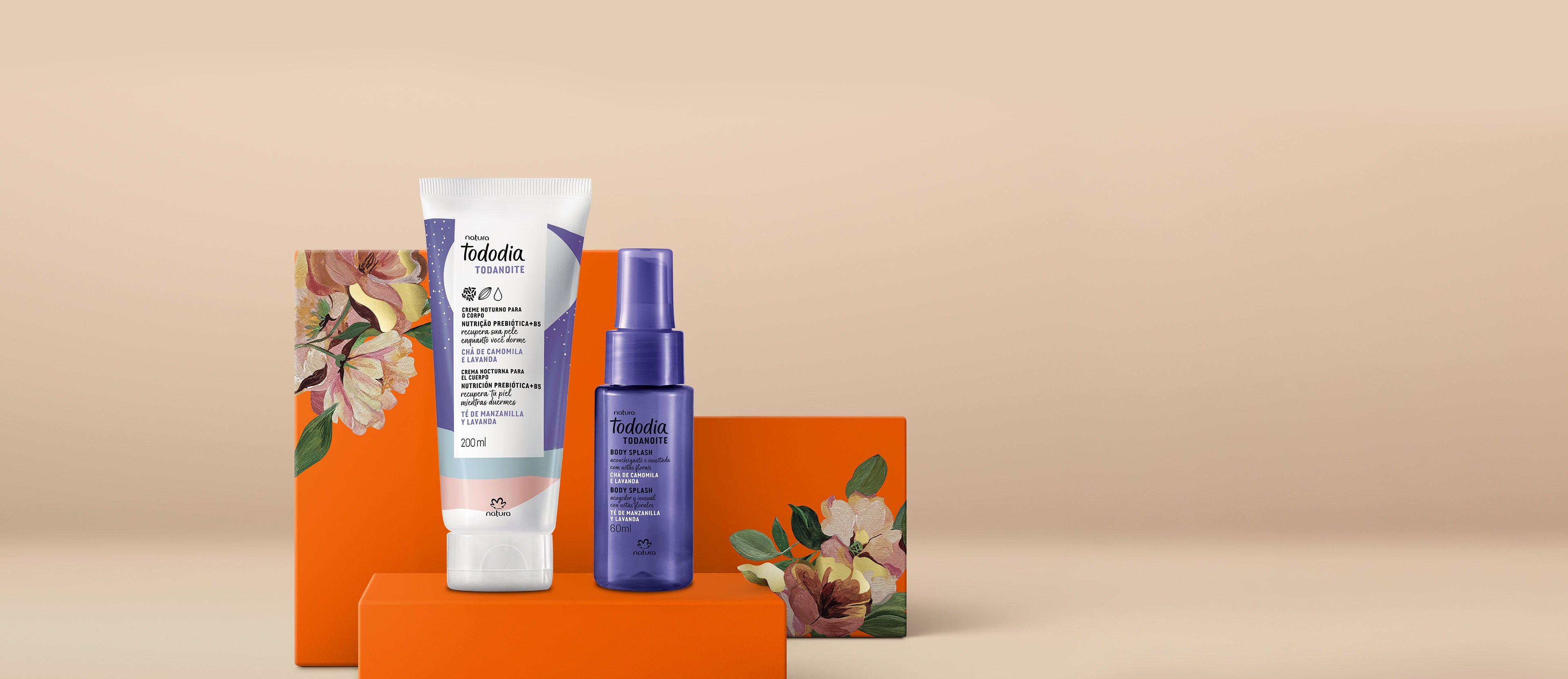 Regalo Madres Té de Manzanilla y Lavana (1 body splash 60ml + 1 crema corporal)