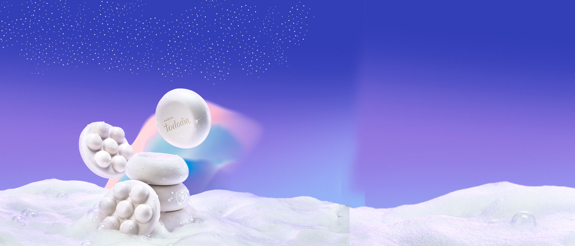 Jabón en barra masajeador té de manzanilla y lavanda​ 2un Tododia