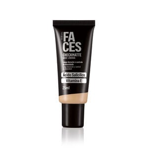 Base Líquida Faces Checkmatte 25 ml