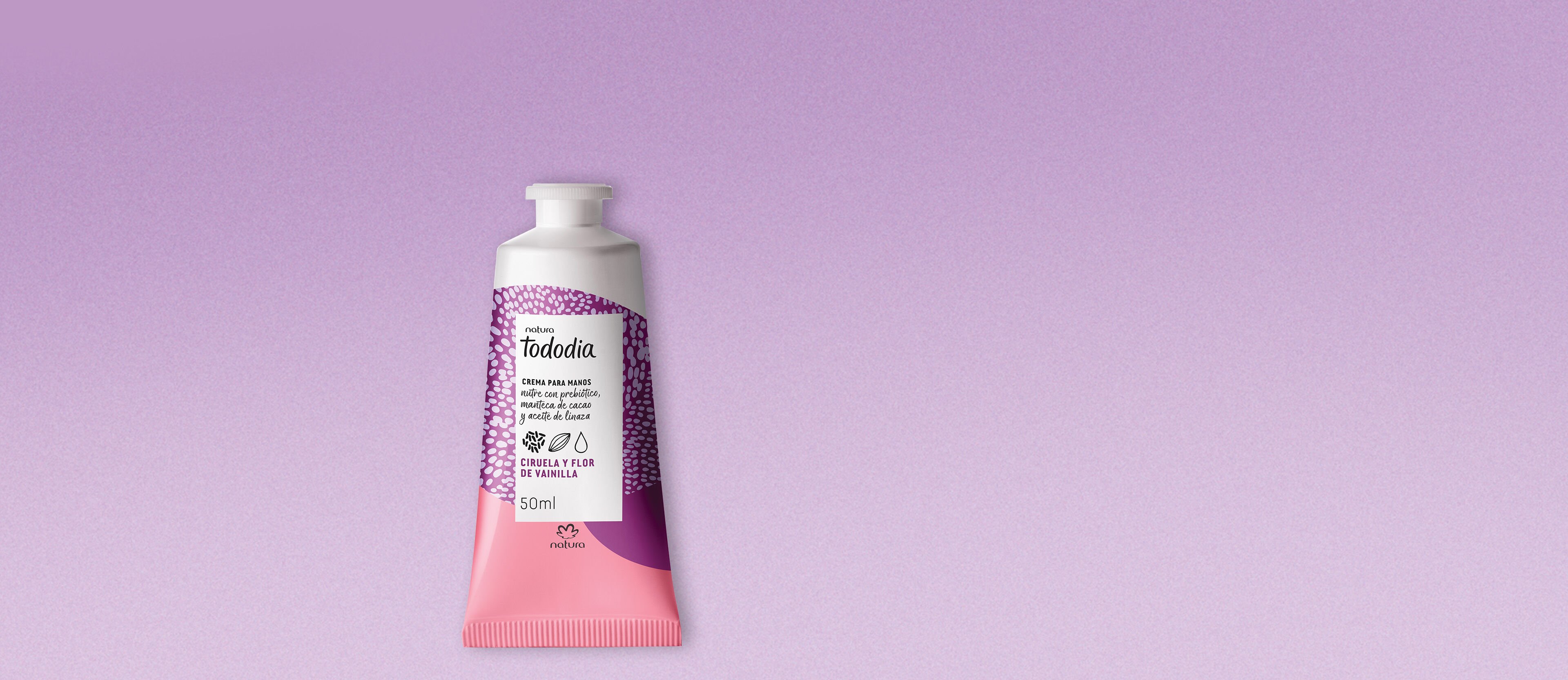 Crema Nutritiva para Manos Ciruela y Flor de Vainilla