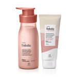 Kit Crema para el Cuerpo y Exfoliante Pera y Flor de Loto (2 productos)