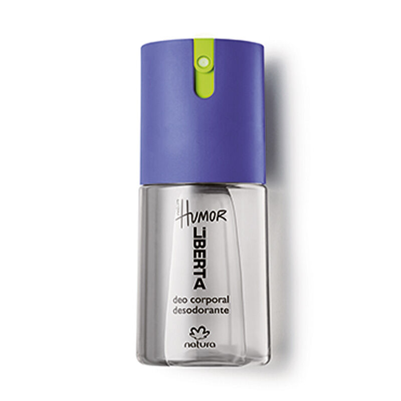 Spray corporal perfumado humor liberta