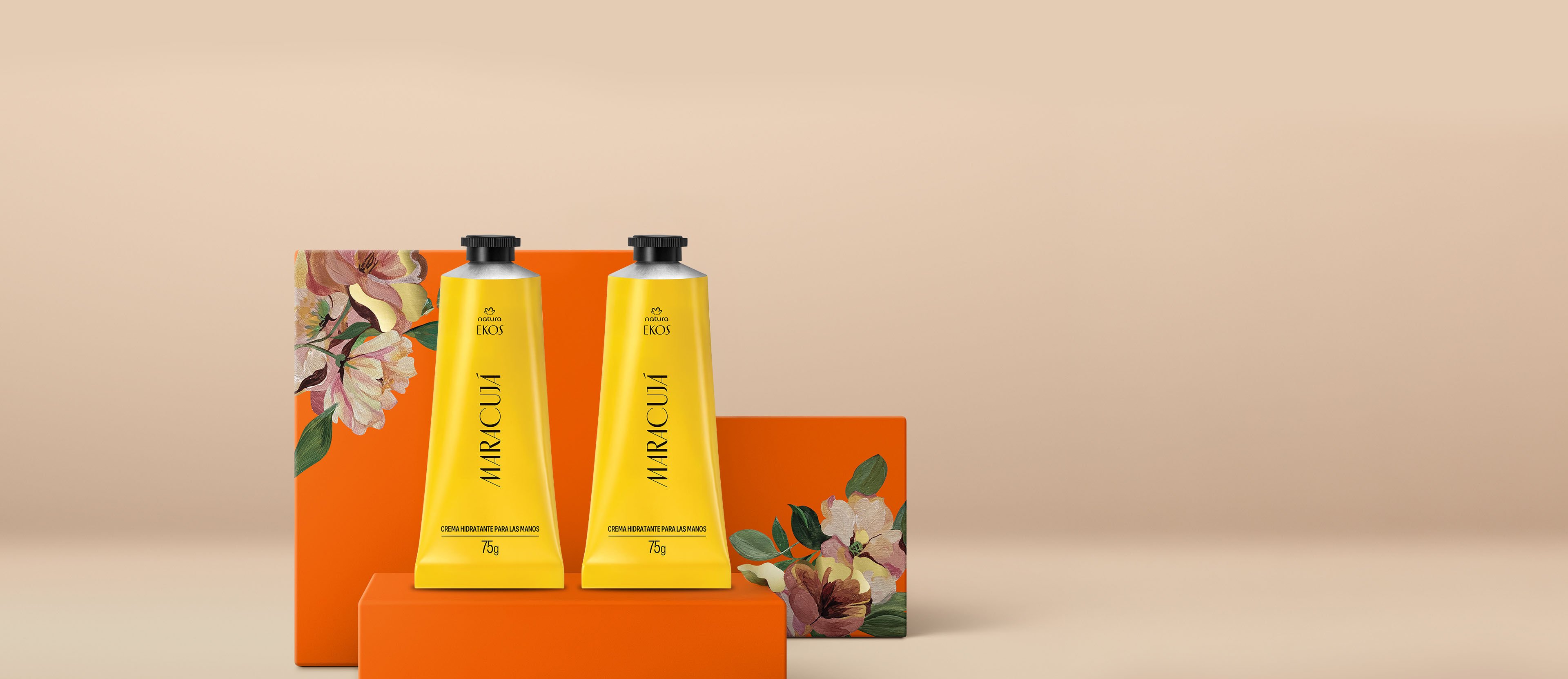 Regalo Madres Dúo Manos Maracuya Ekos (2 cremas manos + bolsa)