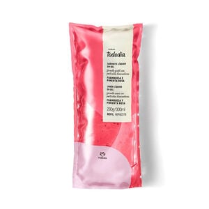 Repuesto jabón líquido en gel frambuesa y pimienta rosa