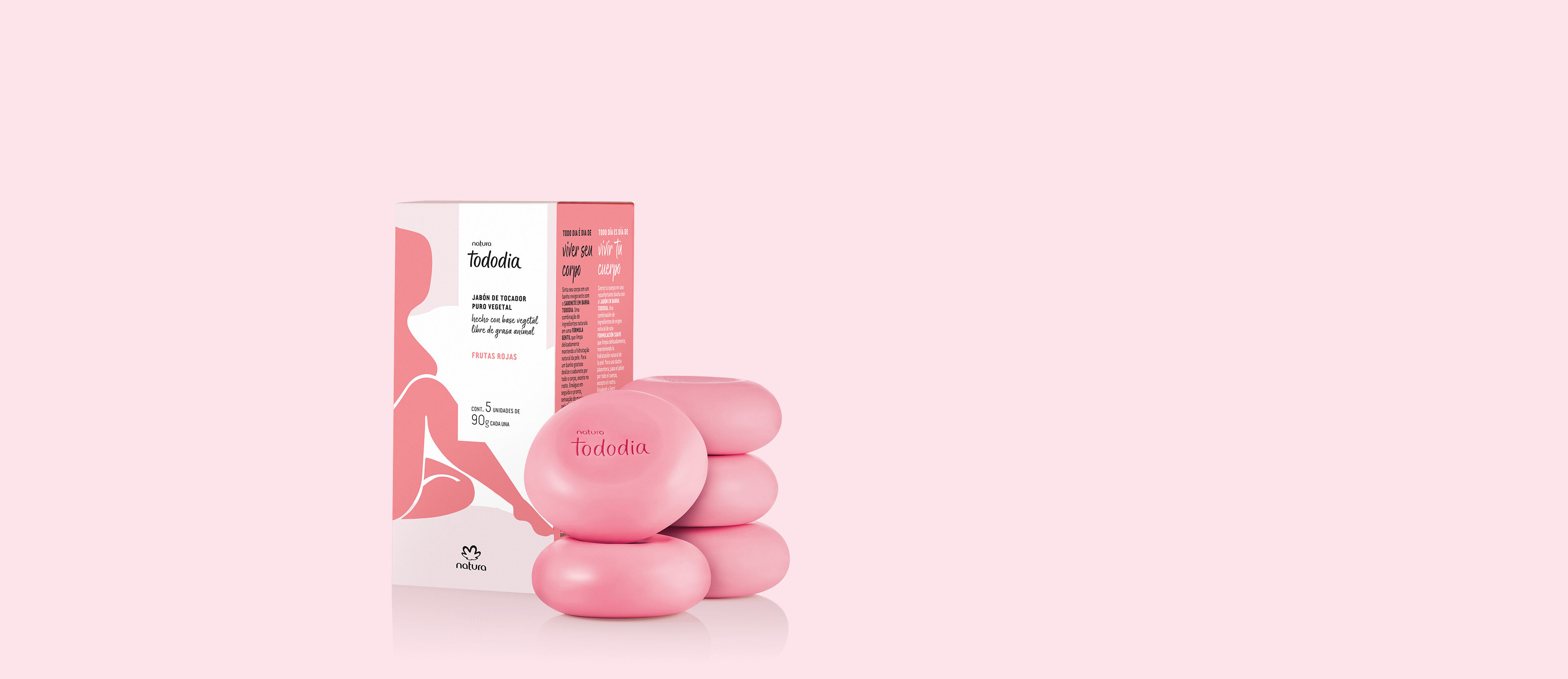 Jabones en Barra Tododia Frutas Rojas