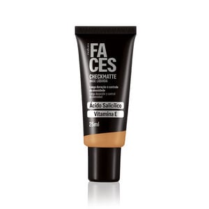Base Líquida Faces Checkmatte 25 ml