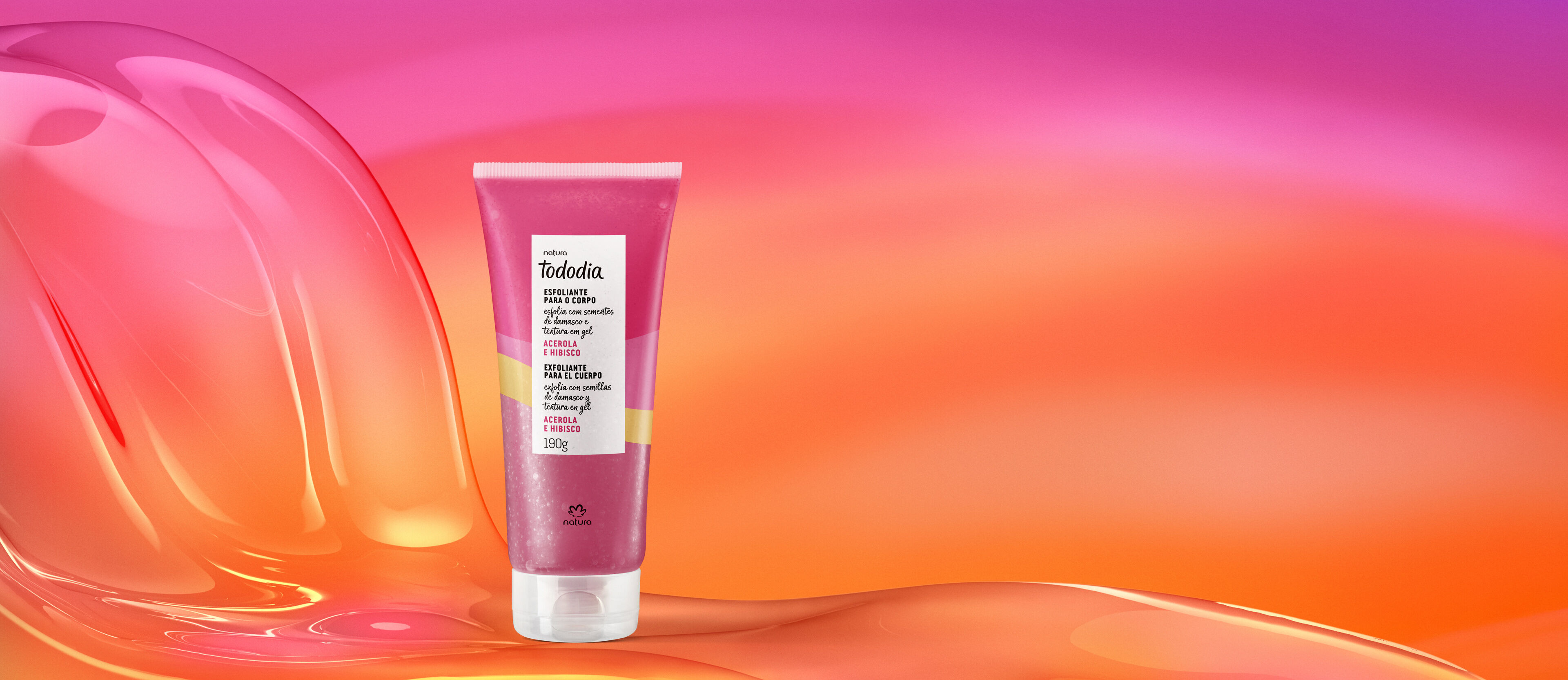 Exfoliante para el Cuerpo Tododia Acerola e Hibisco